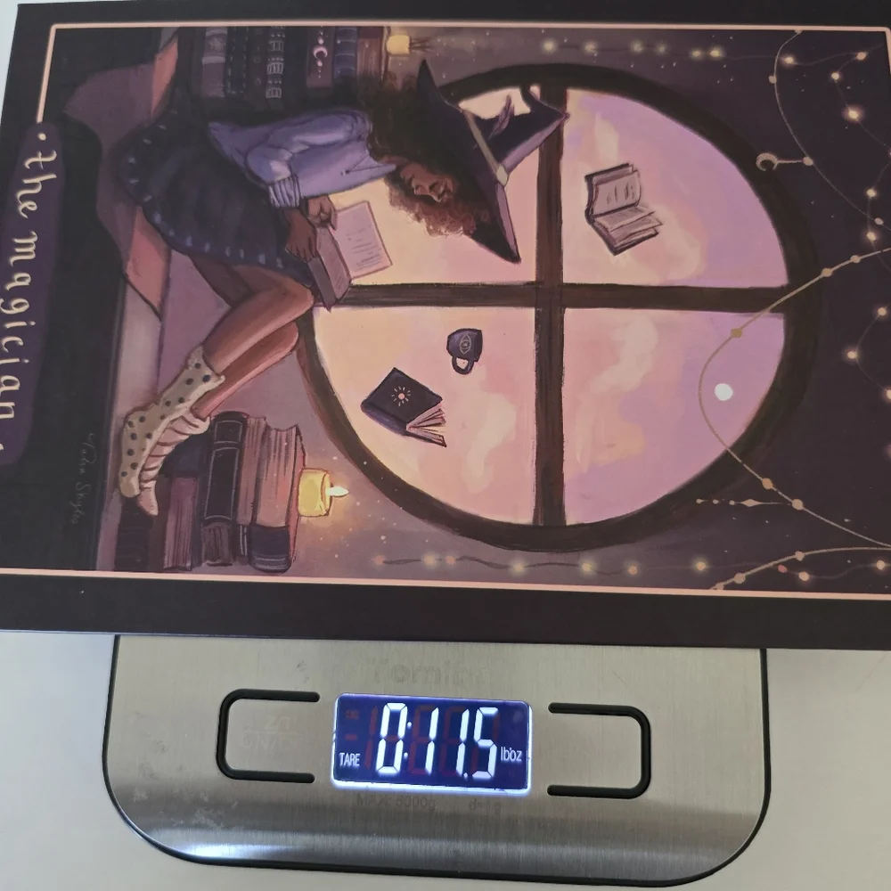 Owlcrate Of Witches and Wonder Tarot Card Sketchbook New